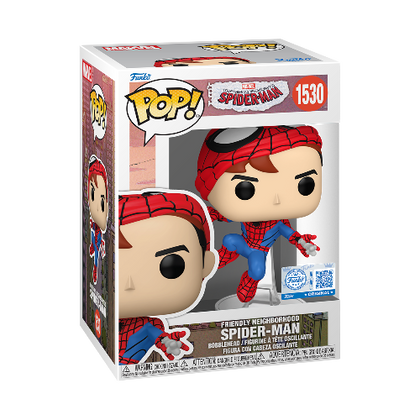 Your Friendly Neighborhood Spider-Man Spider-Man Masking Up US Exclusive Pop! Vinyl