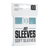 Deck Protector Gamegenic Just Sleeves -Standard Soft- 67 x 94mm 100ct Clear