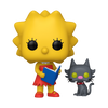 The Simpsons Lisa with Snowball II Pop! Vinyl