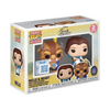 Beauty and the Beast Belle and Beast Exclusive Pop! Keychain 2 Pack