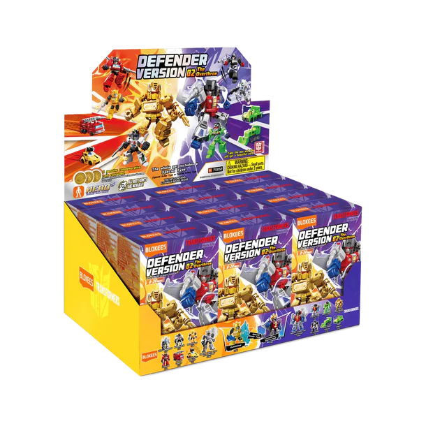 Blokees Transformers DV02 The Otherthrow SEALED Display (12 Figures)