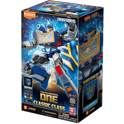 Blokees Transformers ONE CC17 Soundwave Build Kit