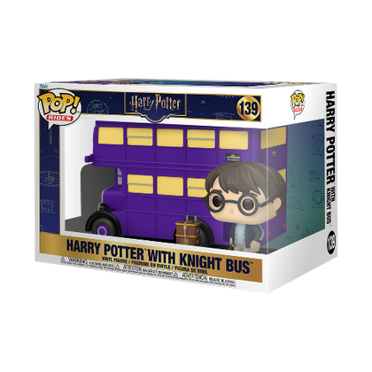 Harry Potter with Knight Bus Pop! Ride