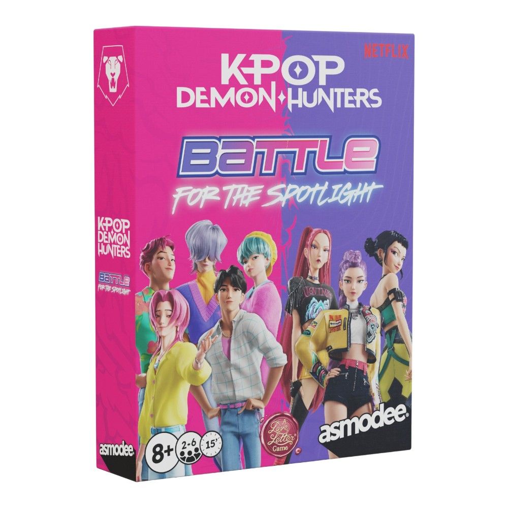 K-Pop Demon Hunters Battle for the Spotlight - A Love Letter Board Game