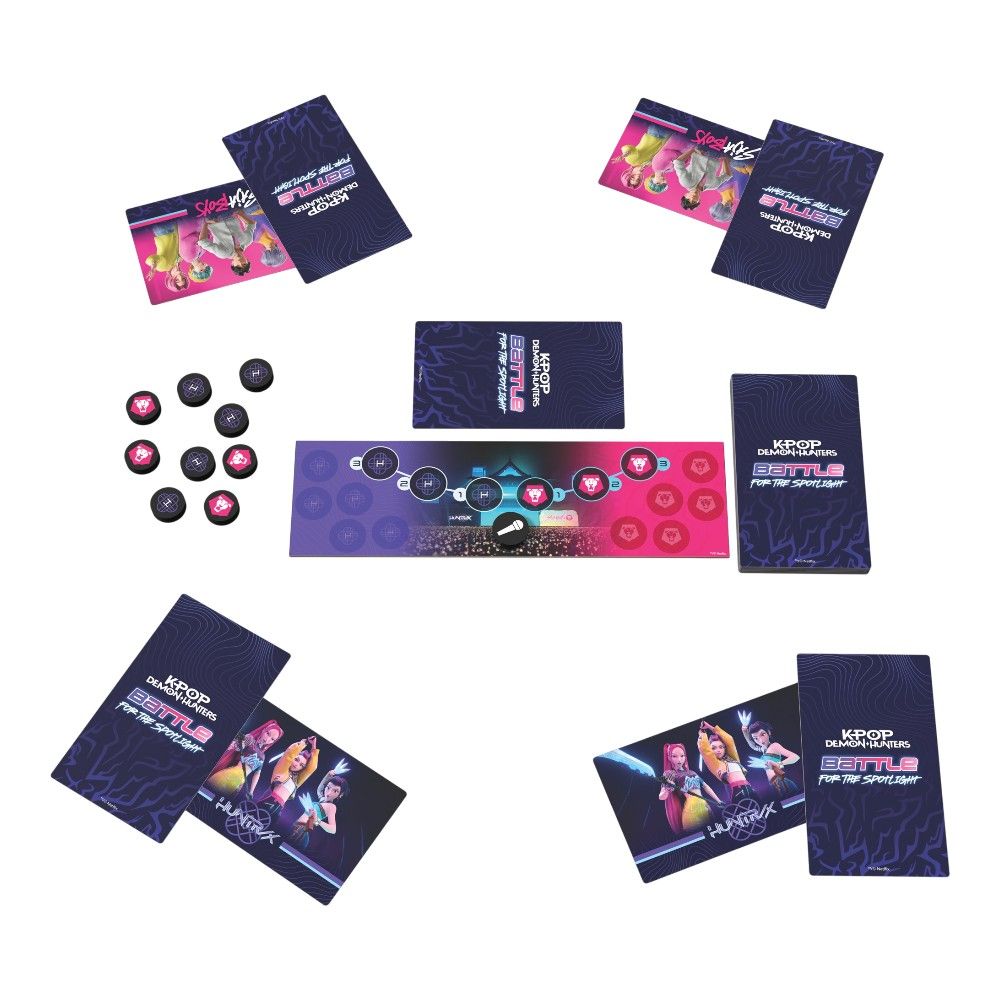 K-Pop Demon Hunters Battle for the Spotlight - A Love Letter Board Game