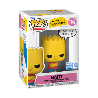 The Simpsons Bart Eat My Shorts US Exclusive Pop! Sayings