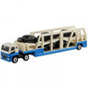TOMICA 131 Mitsubishi Fuso Super Great Transporter Cream/Blue 1:89 Scale Diecast Vehicle