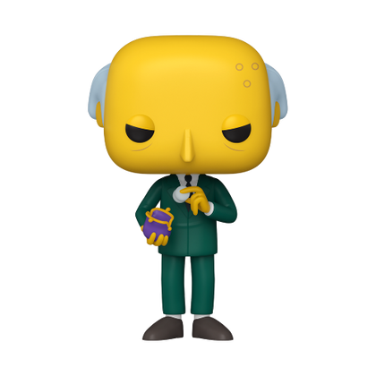 The Simpsons Mr Burns with Coinpurse Pop! Vinyl