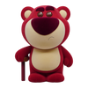 Toy Story Lotso Flocked Figural PVC Bank