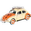 Motormax Volkswagen Collection - Ladybug Beetle (Orange/Beige) 1:24 Diecast Model Car