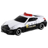 TOMICA 061 Nissan Fairlady Z Nismo Police Car White/Black 1:57 Scale Diecast Vehicle