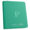 Binder Palms Off Gaming TOP LOADER Zip Binder 4 Pocket Turquoise
