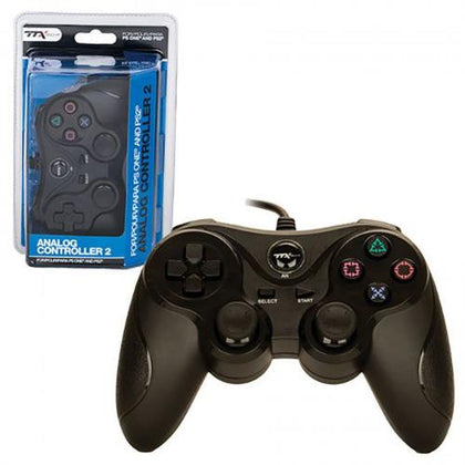 TTX PS2 Black Wired Controller