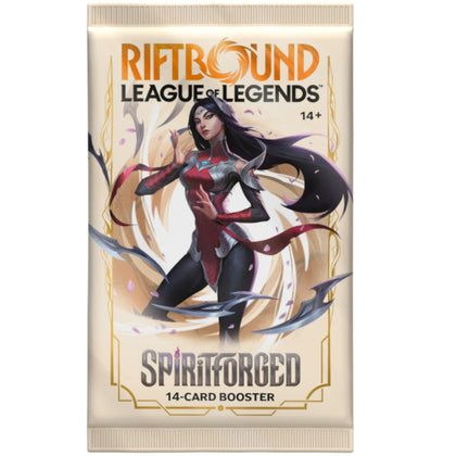 Riftbound League of Legends TCG RB02 Spiritforged Booster SEALED Box [24 Boosters]