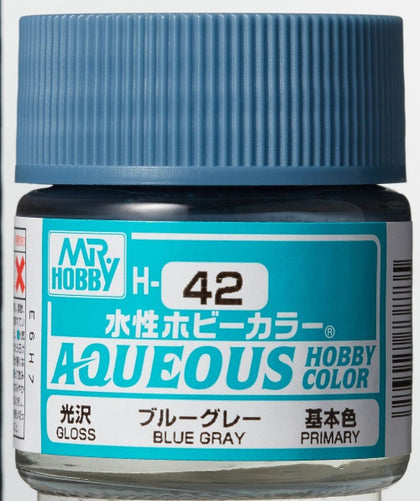 Mr Hobby Aqueous Color Paint H-042 Gloss Primary Blue Gray