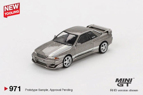 Mini GT Nissan Skyline GT-R R32 VeilSide Combat C-1 Combat Grey 1:64 S ...