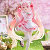 Hatsune Miku Sakura Miku (Japanese Cafe Version) Newly Written TAITO Action Figure