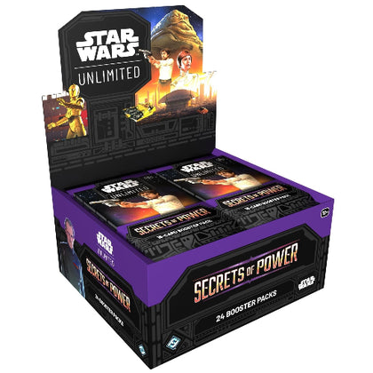 Star Wars Unlimited Secret of Power Booster SEALED Box [24 Boosters]