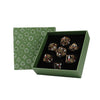 LPG Metal RPG 7 Dice Set Dragon Eye Ember Heirloom Ancient Bronze/Red