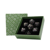 LPG Metal RPG 7 Dice Set Dragon Eye Umber Hoard Black/Gold