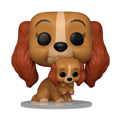 Lady and the Tramp 70th Anniversary Lady with Puppy Pop! Vinyl