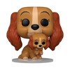 Lady and the Tramp 70th Anniversary Lady with Puppy Pop! Vinyl