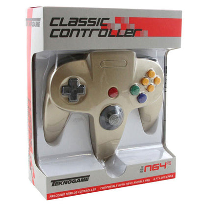 Nintendo 64 Controller Replica Gold