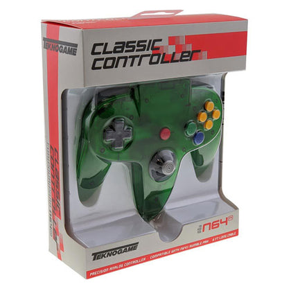 Nintendo 64 Controller Replica Crystal Green