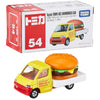TOMICA 054 Toyota Town Ace Hamburger Car Yellow/White 1:64 Scale Diecast Vehicle