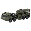 TOMICA 141 JGSDF Heavy Wheeled Recovery Vehicle Army Green 1:89 Scale Diecast Vehicle