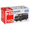 TOMICA 113 Toyota Hiace Black 1:64 Scale Diecast Vehicle