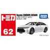 TOMICA 062 Toyota Crown Sedan White 1:66 Scale Diecast Vehicle