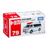 TOMICA 079 Toyota HiMedic White/Red 1:64 Scale Diecast Vehicle