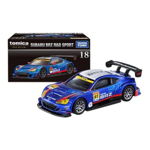 TOMICA Premium 018 Subaru BRZ R&D Sport Dark Blue 1:60 Scale Diecast Vehicle