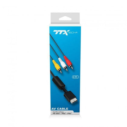 Playstation AV Cable (Suits PS One/ PS2/ PS3)