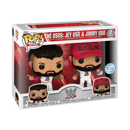 WWE Uso Brothers (Wrestle Mania 39) US Exclusive Pop! 2-Pack