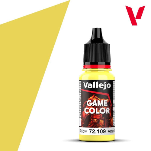 Vallejo Game Colour Toxic Yellow 18ml