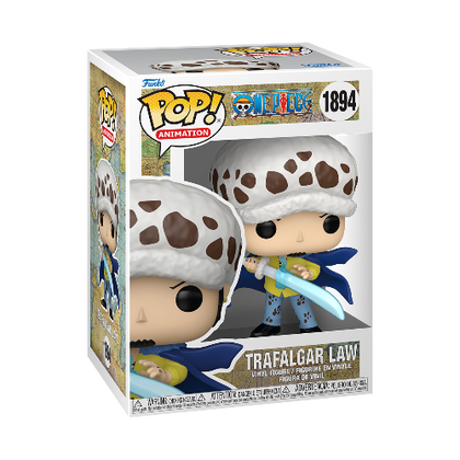 One Piece Trafalgar Law with Blue Anesthesia Pop! Vinyl