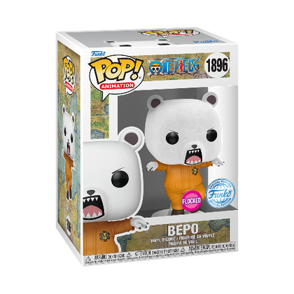 One Piece Bepo US Exclusive Flocked Pop! Vinyl