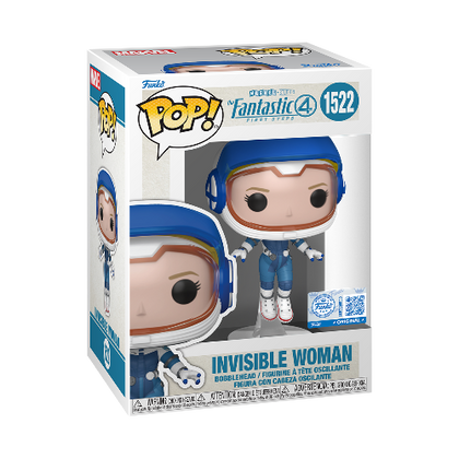Fantastic Four (2025) Invisible Woman in Space Suit US Exclusive Pop! Vinyl