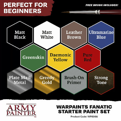 Army Painter Warpaints Fanatic Starter Paint Set