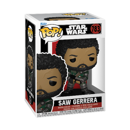 Star Wars Andor Saw Gerrera Pop! Vinyl