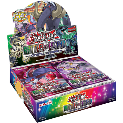 YuGiOh Battles of Legend Crystal Revenge Booster Box