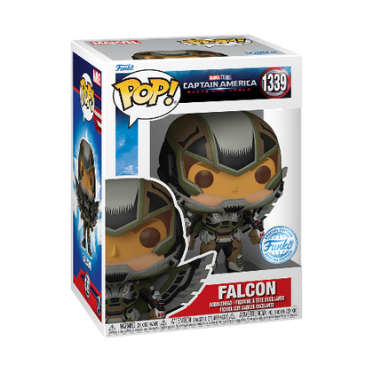 Captain America 4 Falcon Joaquin Torres Retro Comic US Exclusive Pop! Vinyl