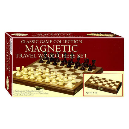 Chess Walnut 11 inch Magnetic