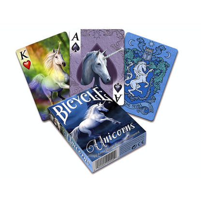 Bicycle Poker Stokes Unicorn Playing Cards