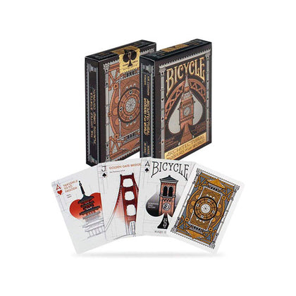 Bicycle Poker Architectural Wonders of The World Playing Cards