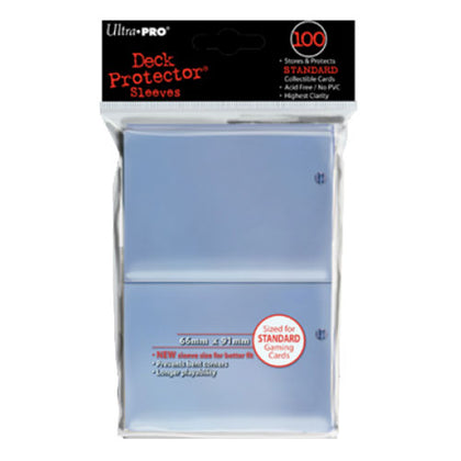 Deck Protector Ultra Pro Standard 100ct Clear