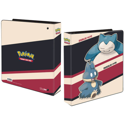 Binder Ultra Pro 2 Inch 3-Ring Album Pokemon Snorlax & Munchlax