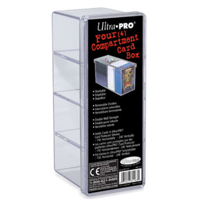 Storage Box Specialty Holders Ultra Pro 4 Compartment